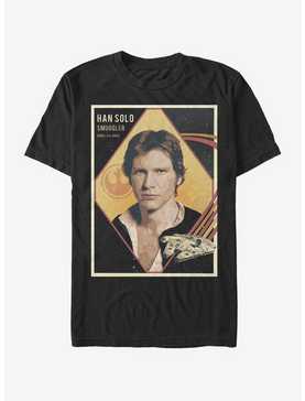 Star Wars Han Baseball Card T-Shirt, , hi-res