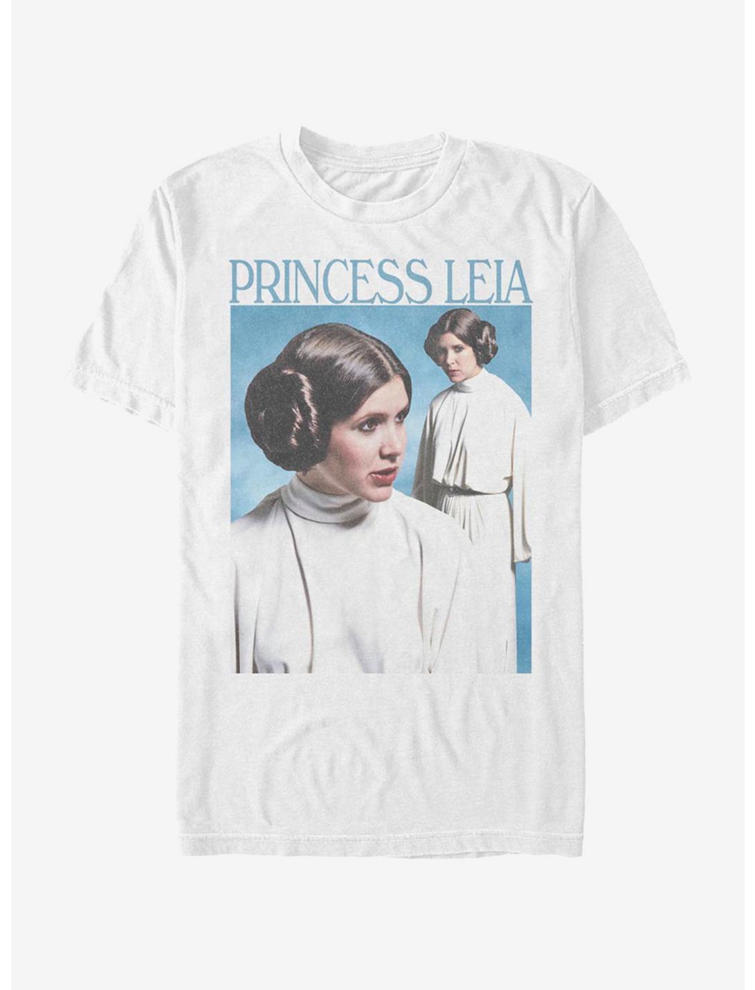 Star Wars Leia Photo T-Shirt, WHITE, hi-res