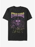 Star Wars Neon Vintage T-Shirt, BLACK, hi-res
