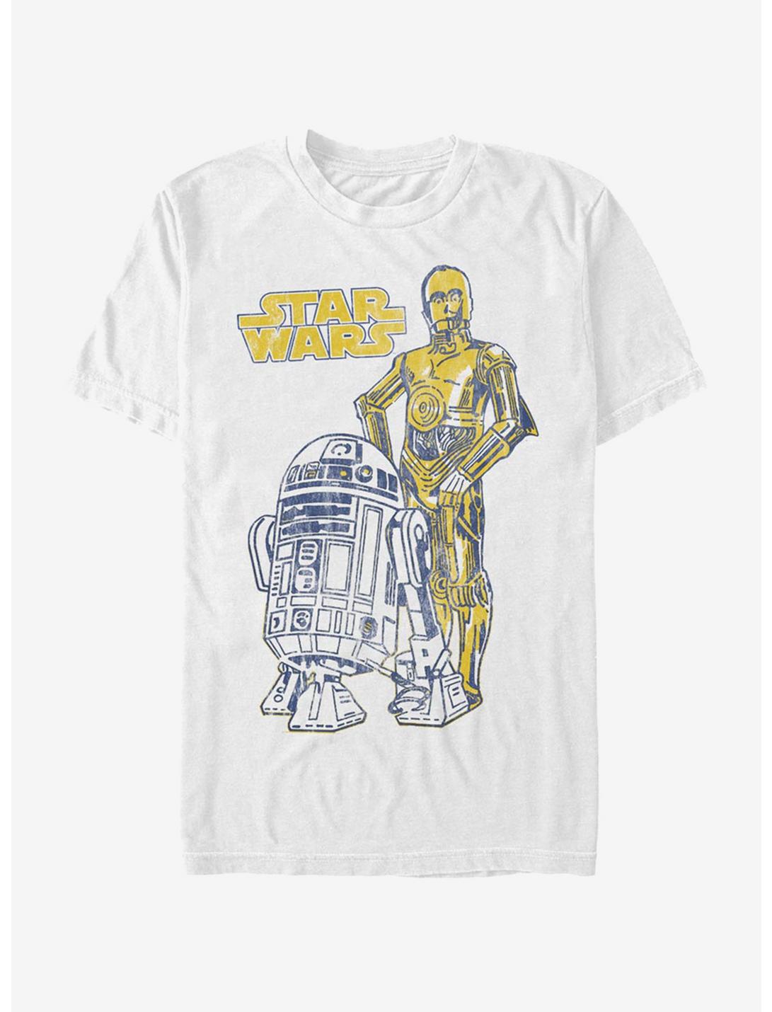 Star Wars Oversized Droid Friends T-Shirt, WHITE, hi-res