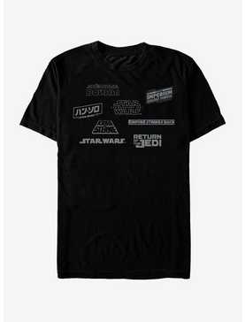 Star Wars Star Logos T-Shirt, , hi-res