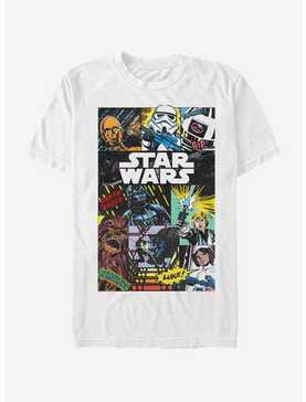Star Wars Classic Comic Collage T-Shirt, , hi-res