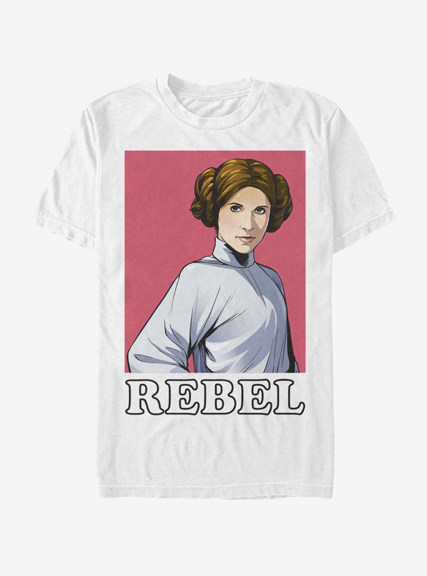 Star Wars Single Leia T-Shirt, WHITE, hi-res