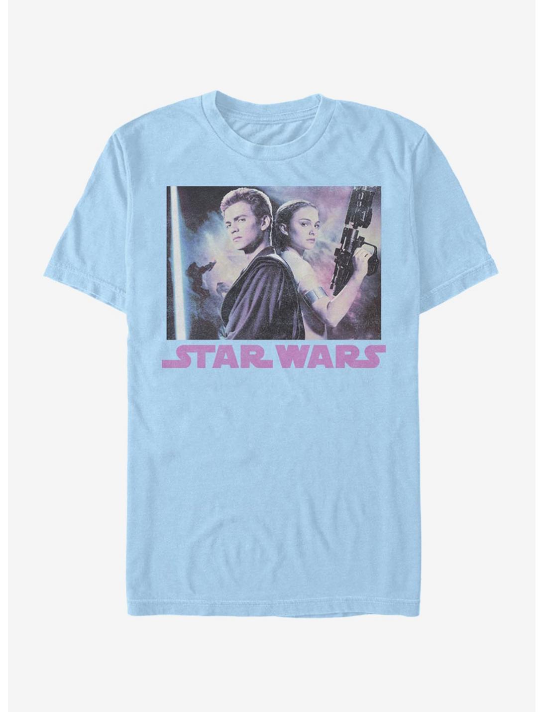 Star Wars Vintage Photo T-Shirt, LT BLUE, hi-res