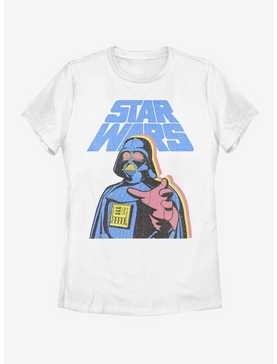 Star Wars Darth Vader Multicolored Womens T-Shirt, , hi-res