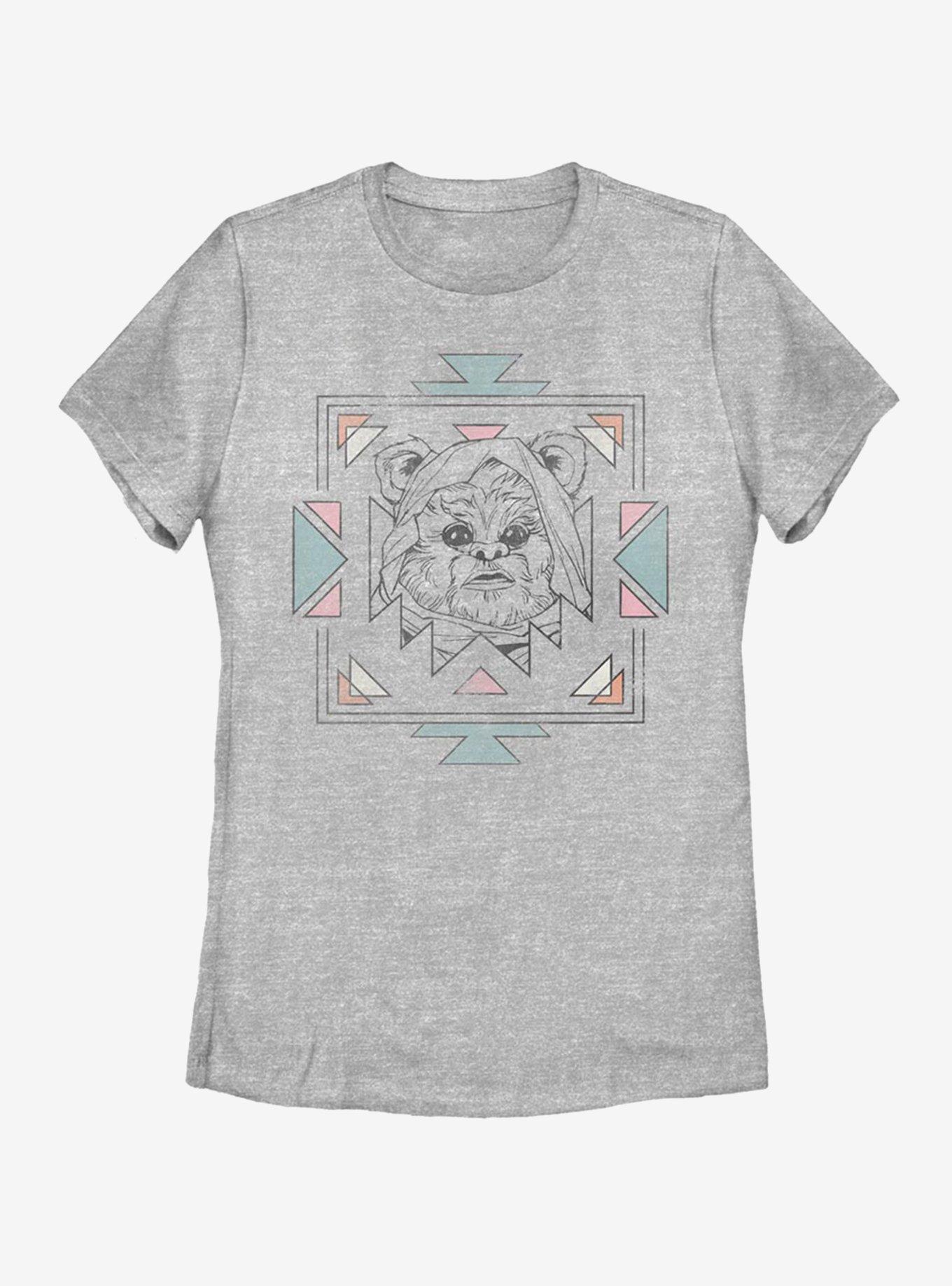 Star Wars Ewok Native Womens T-Shirt, ATH HTR, hi-res