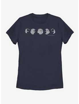 Star Wars Death Star Parts Phases Womens T-Shirt, , hi-res