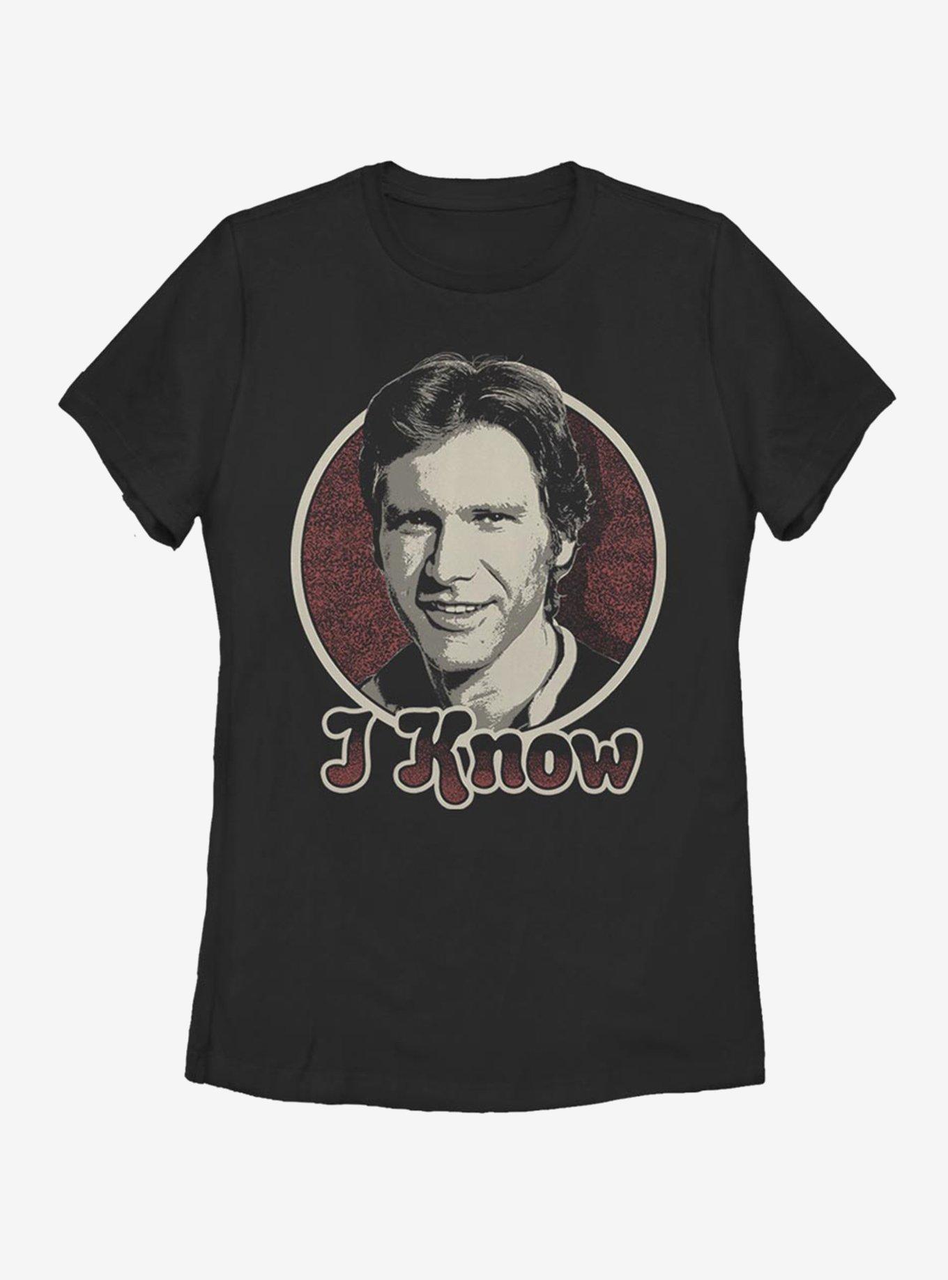 Star Wars Han Solo I Know Womens T-Shirt, , hi-res