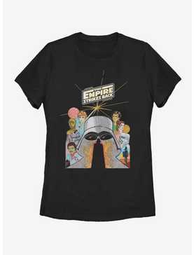 Star Wars Illustrated Strikes Back Womens T-Shirt, , hi-res