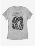 Star Wars Heroes Versus Villains Womens T-Shirt, ATH HTR, hi-res