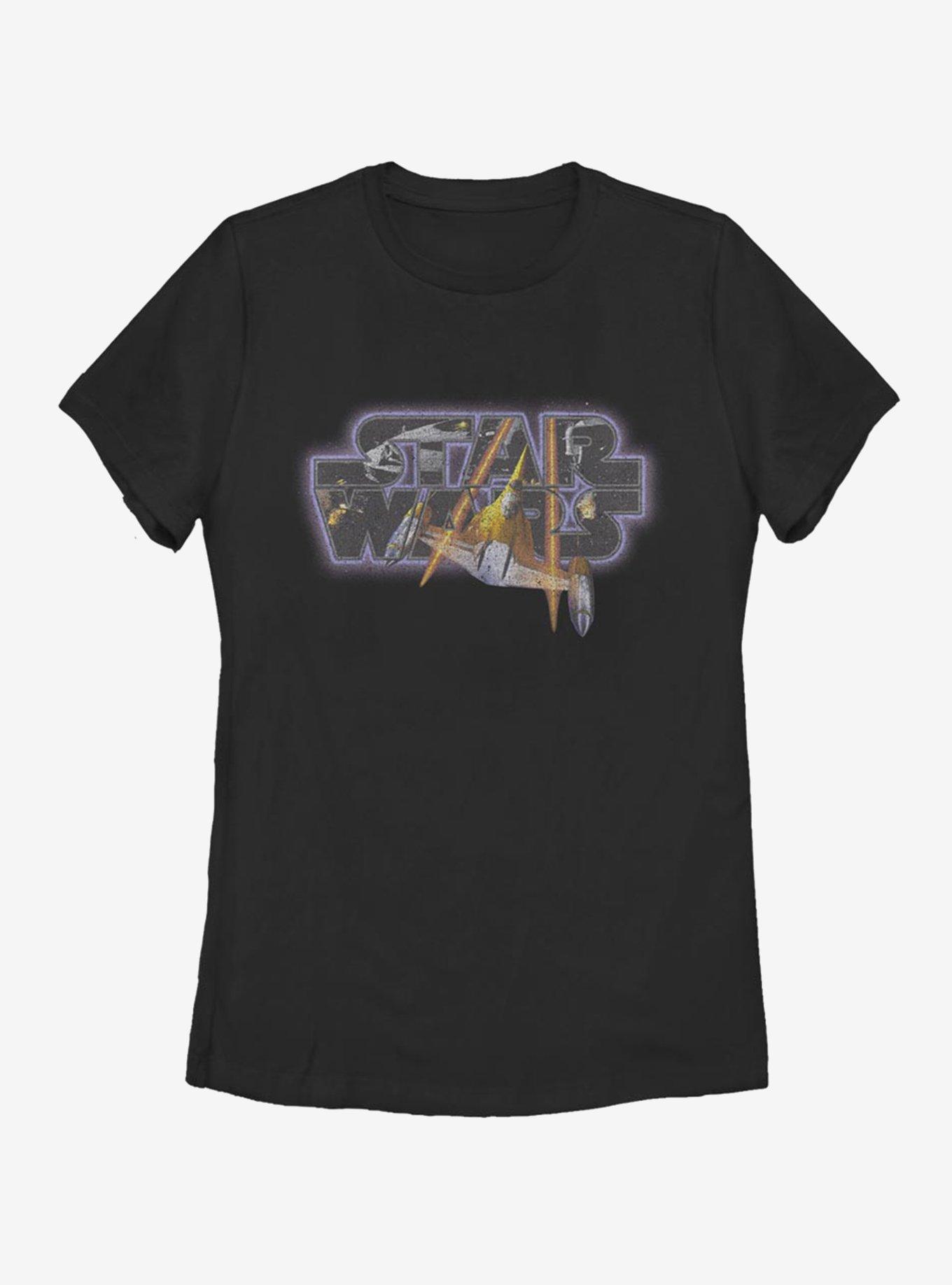 Star Wars Episode I The Phantom Menace Logo Womens T-Shirt, , hi-res