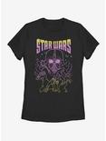 Star Wars Neon Vintage Womens T-Shirt, BLACK, hi-res