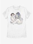 Star Wars Galaxy Friends Womens T-Shirt, WHITE, hi-res