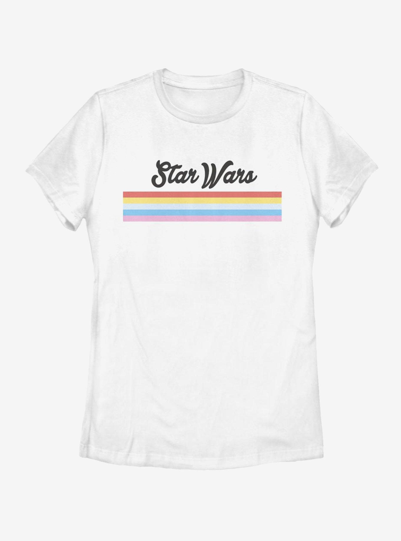 Star Wars Star Wae Retro Stripe Womens T-Shirt, , hi-res