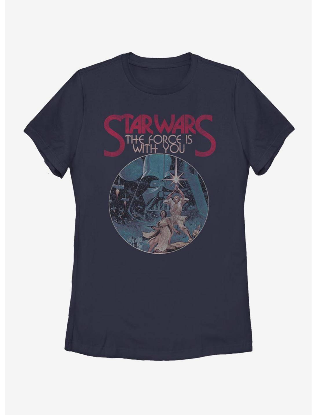 Star Wars Classic Womens T-Shirt, NAVY, hi-res