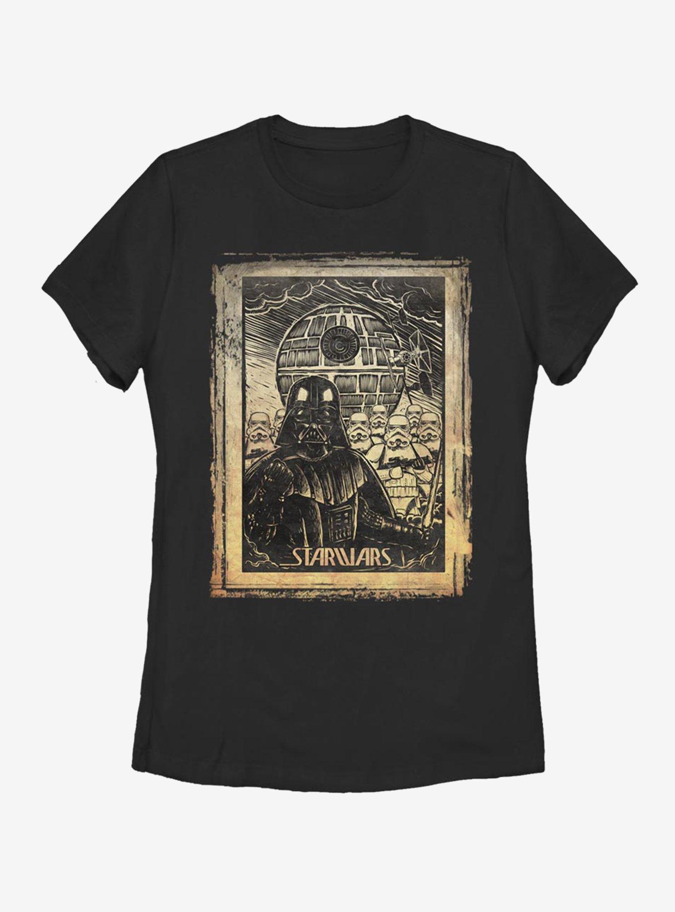 Star Wars Classic Art Print Womens T-Shirt, , hi-res