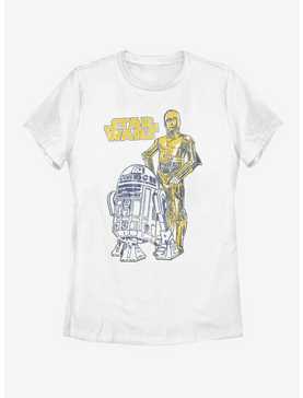 Star Wars Oversized Droid Friends Womens T-Shirt, , hi-res