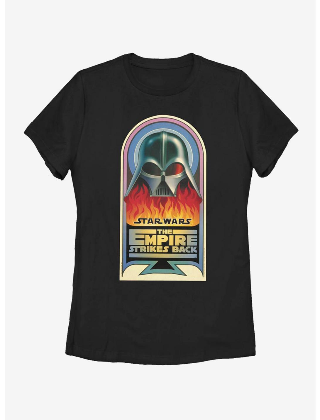 Star Wars Classic The Empire Strikes Back Womens T-Shirt, BLACK, hi-res