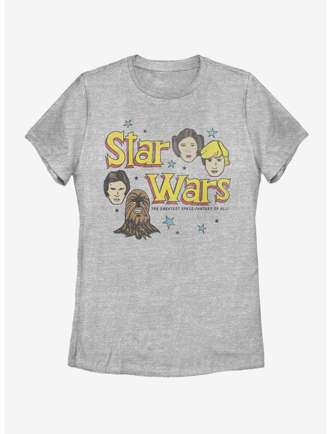 Star Wars Classic Womens T-Shirt, ATH HTR, hi-res