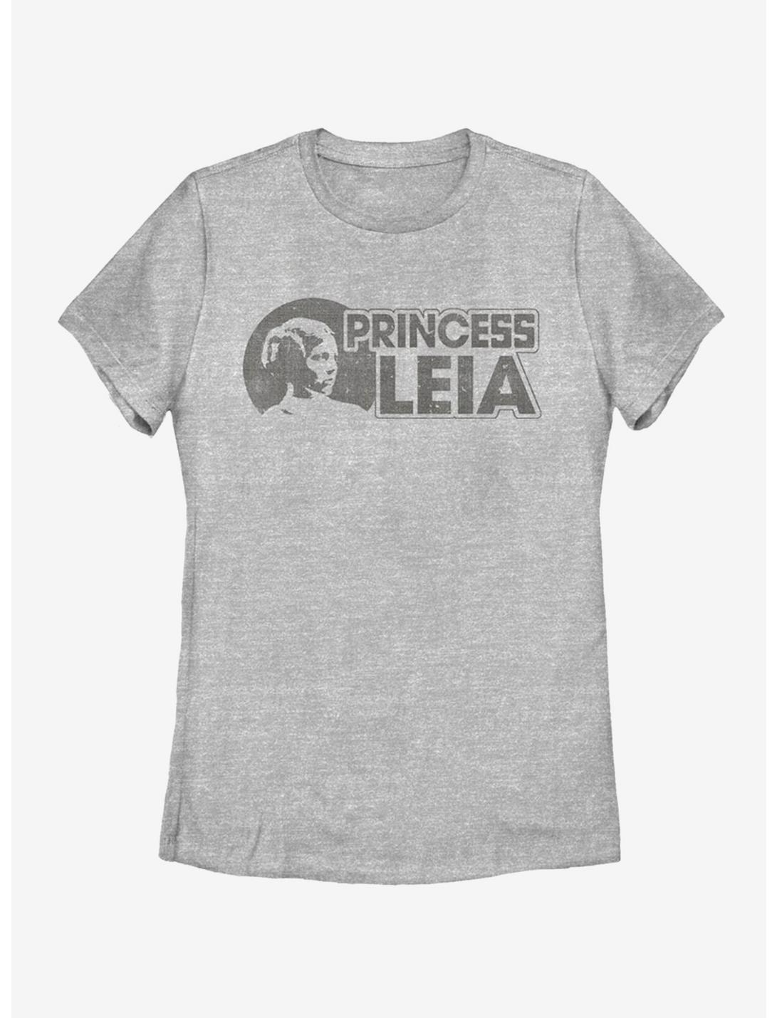 Star Wars Vintage Leia Womens T-Shirt, ATH HTR, hi-res