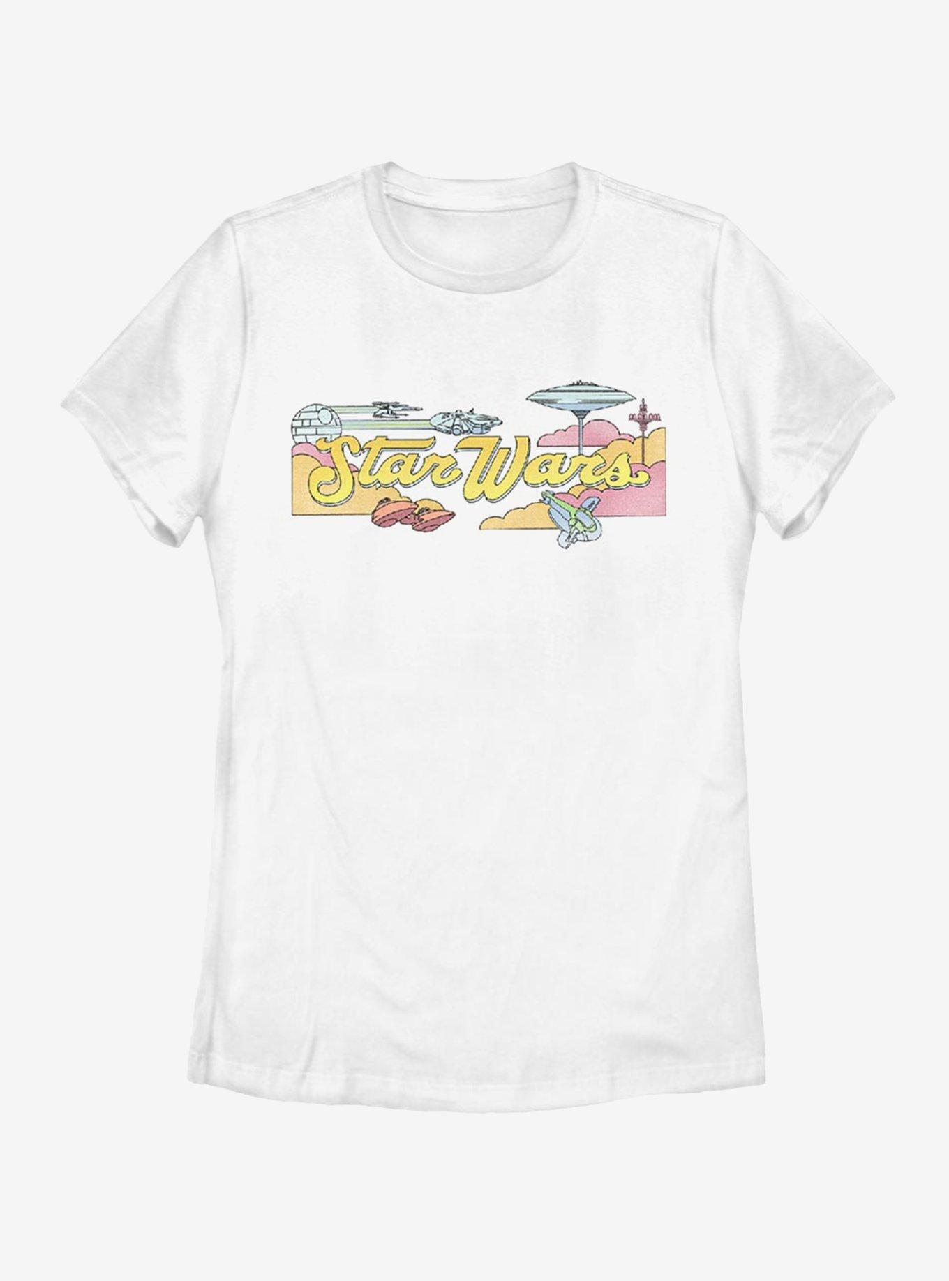 Star Wars Visit Beautiful Bespin Womens T-Shirt, WHITE, hi-res