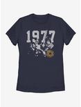 Star Wars Vintage Rebel Group Womens T-Shirt, NAVY, hi-res