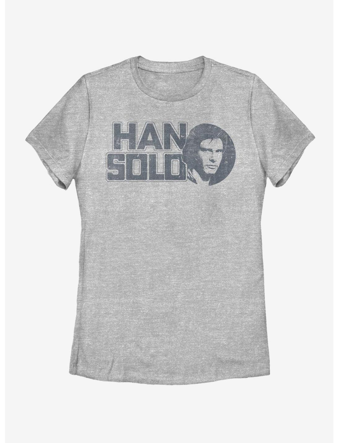 Star Wars Vintage Solo Womens T-Shirt, ATH HTR, hi-res