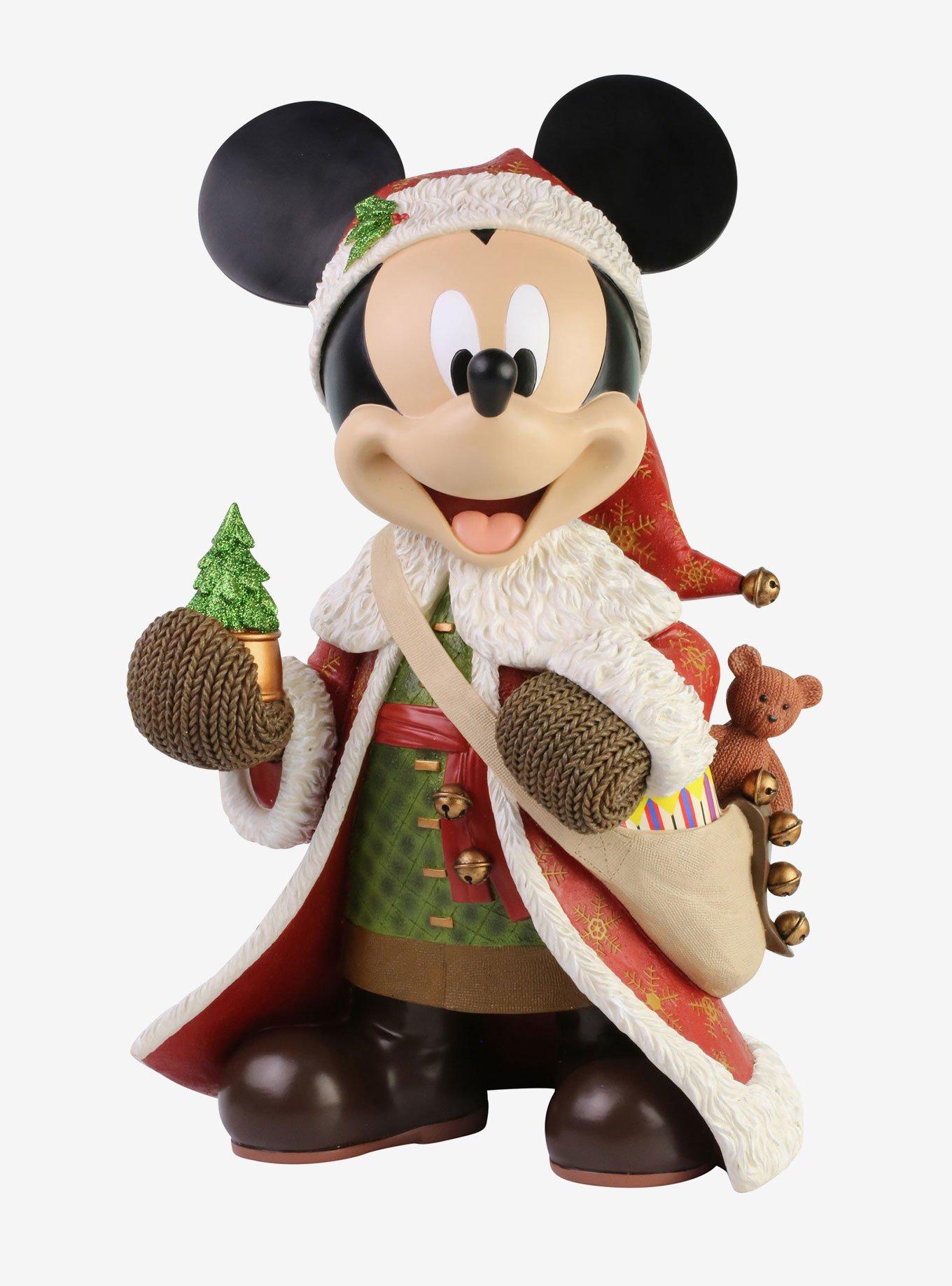 Disney Mickey Mouse Santa Large Figurine, , hi-res