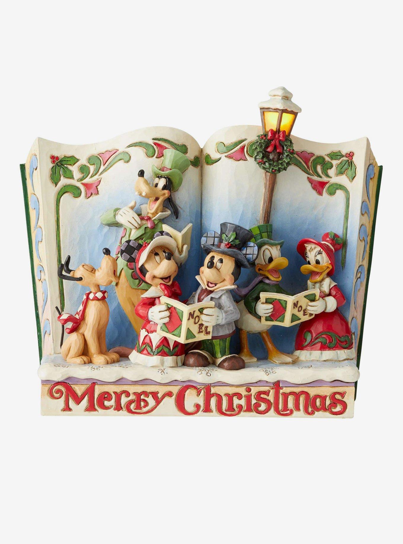 Disney Mickey Mouse Jim Shore Storybook Christmas Carol Resin Figurine, , hi-res