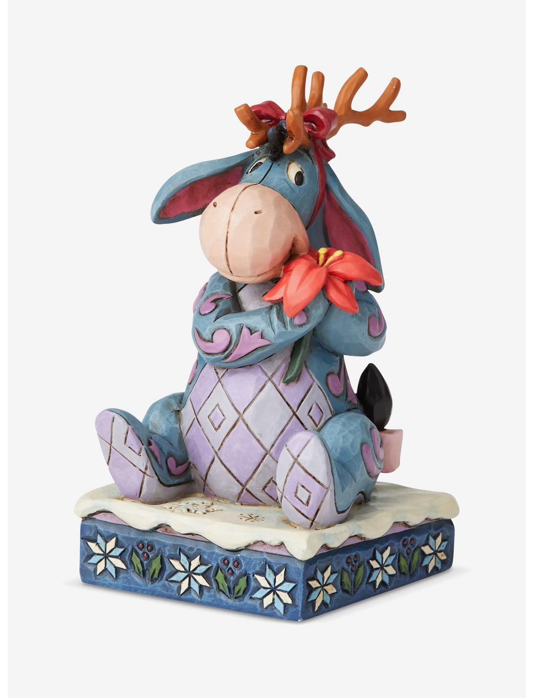 Disney Winnie The Pooh Jim Shore Eeyore Reindeer Resin Figurine, , hi-res
