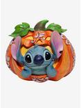 Disney Lilo & Stitch Jim Shore Pumpkin Stitch Resin Figurine, , hi-res