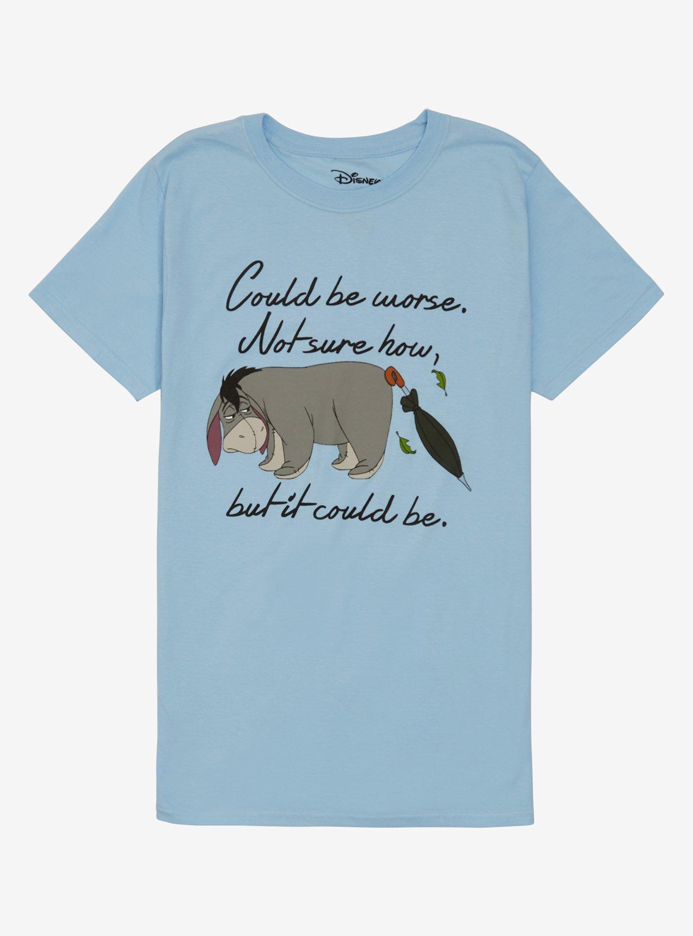 Disney Winnie The Pooh Eeyore Could Be Worse Girls T-Shirt, MULTI, hi-res