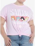 Sailor Moon Sailor Guardians Boxes Boyfriend Fit Girls T-Shirt Plus Size, MULTI, hi-res