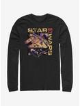 Star Wars Color Falcon Long-Sleeve T-Shirt, BLACK, hi-res
