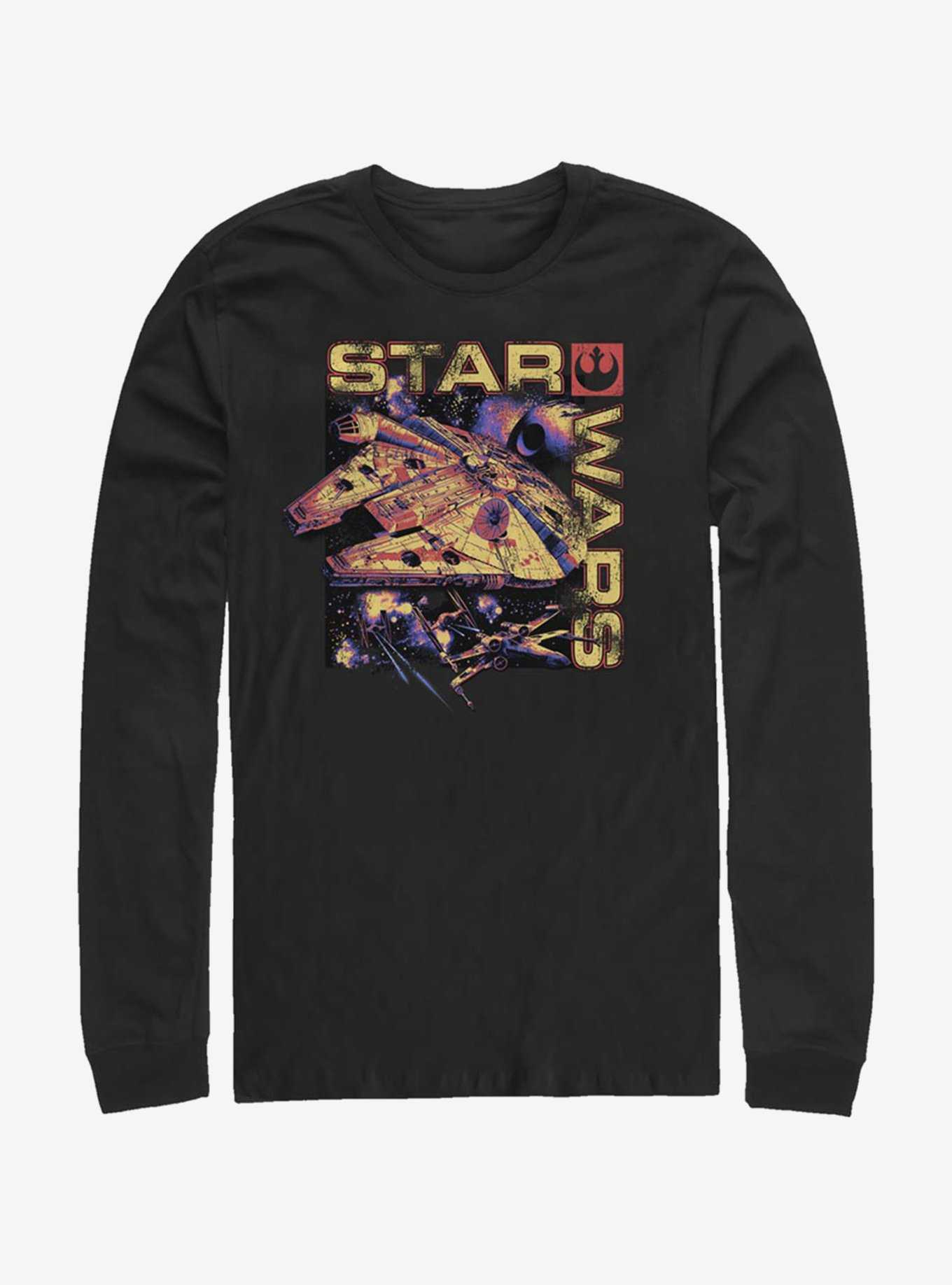 Star Wars Color Falcon Long-Sleeve T-Shirt, , hi-res