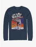 Star Wars Empire Atari Cartridge Long-Sleeve T-Shirt, NAVY, hi-res