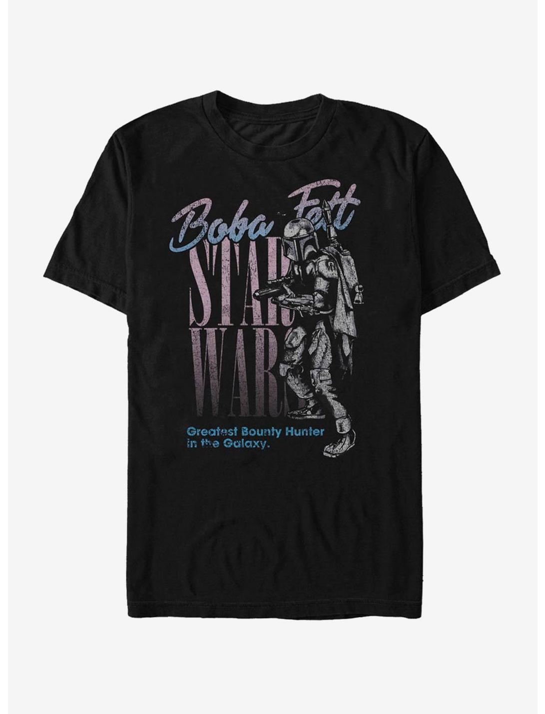 Star Wars Vintage Boba Fett T-Shirt, BLACK, hi-res