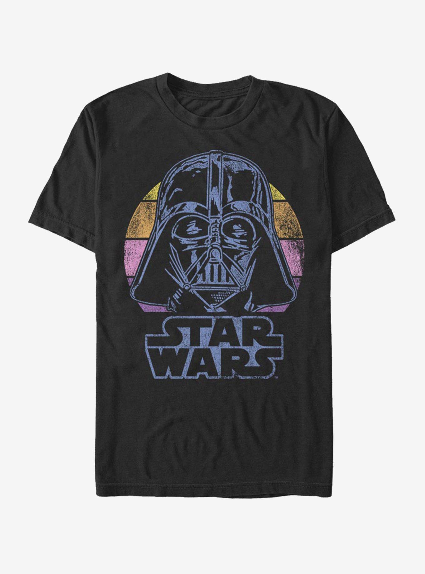 Star Wars Dark Vader Logo T-Shirt, BLACK, hi-res
