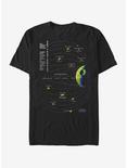 Star Wars Death Star One Schematic T-Shirt, BLACK, hi-res