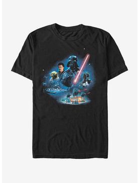 Star Wars Episode V The Empire Strikes Back Characters T-Shirt, , hi-res