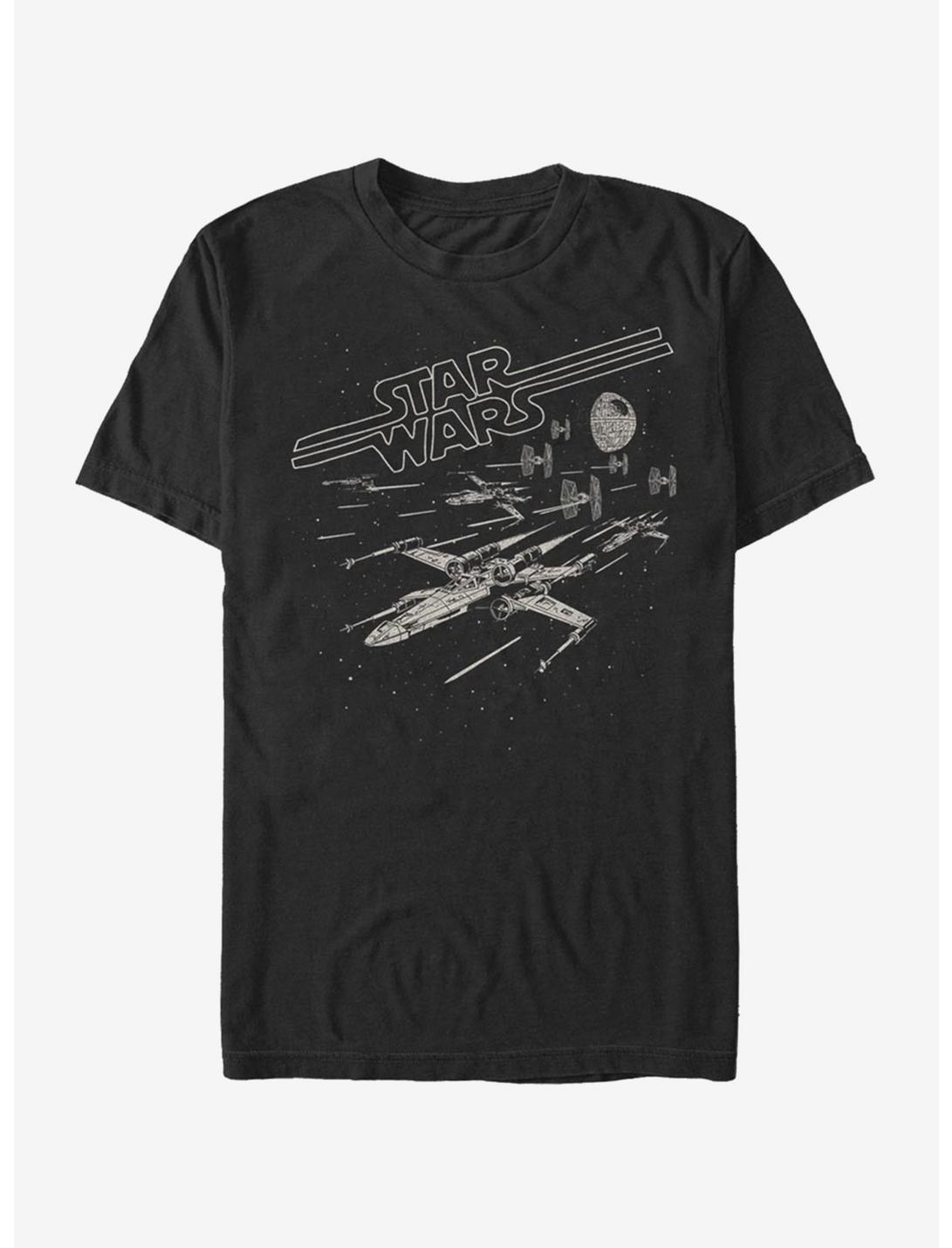 Star Wars Star Chase T-Shirt, BLACK, hi-res