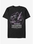 Star Wars Episode V The Empire Strikes Back Sepia Logo T-Shirt, BLACK, hi-res
