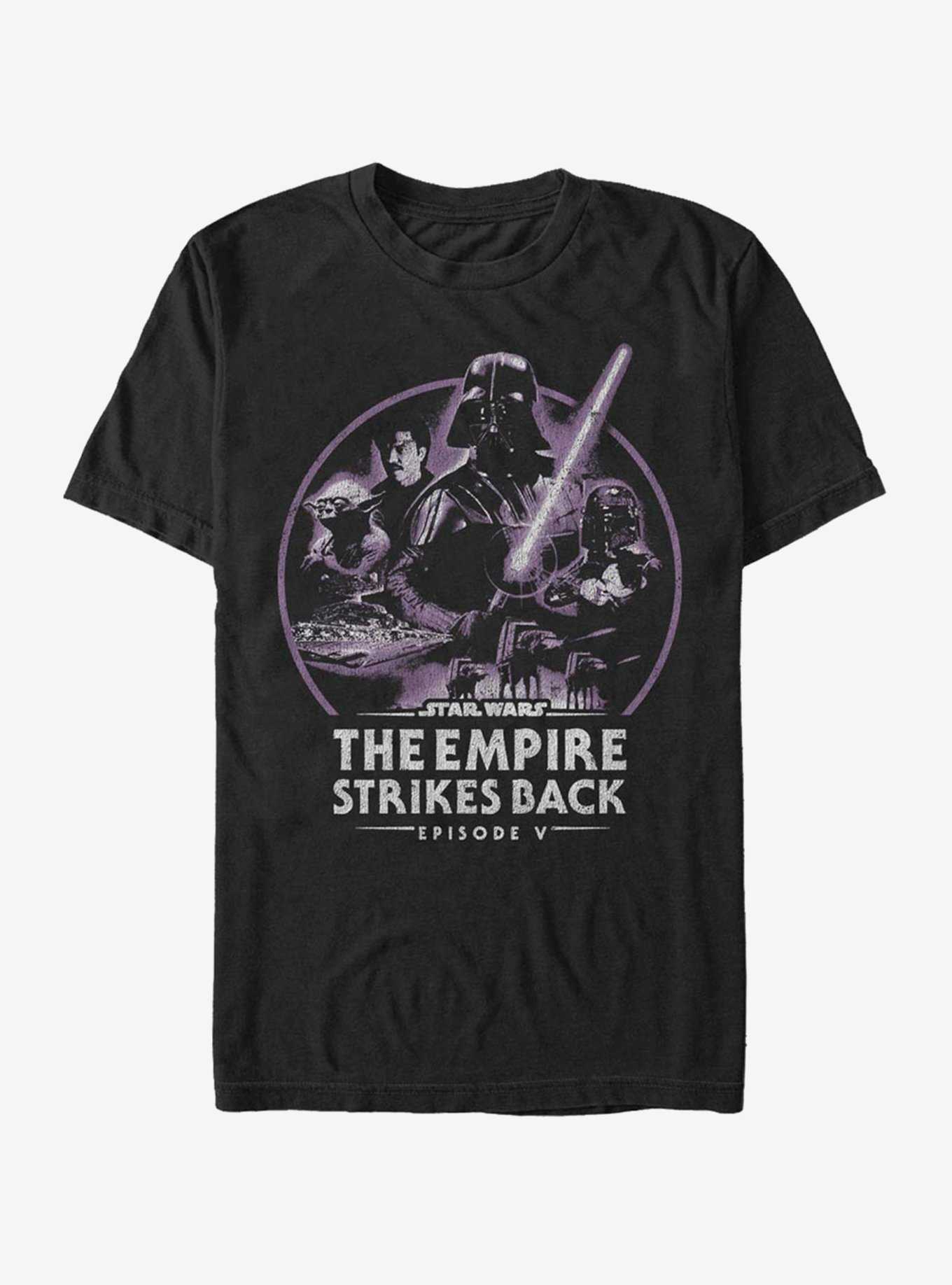 Star Wars Episode V The Empire Strikes Back Sepia Logo T-Shirt, , hi-res