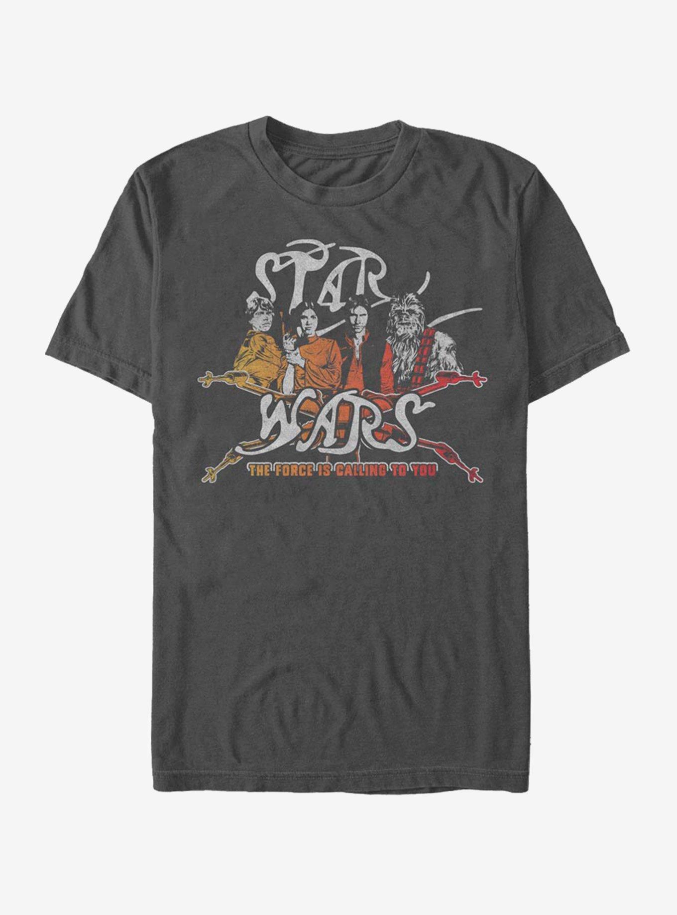 Star Wars Vintage Rock Logo T-Shirt, , hi-res