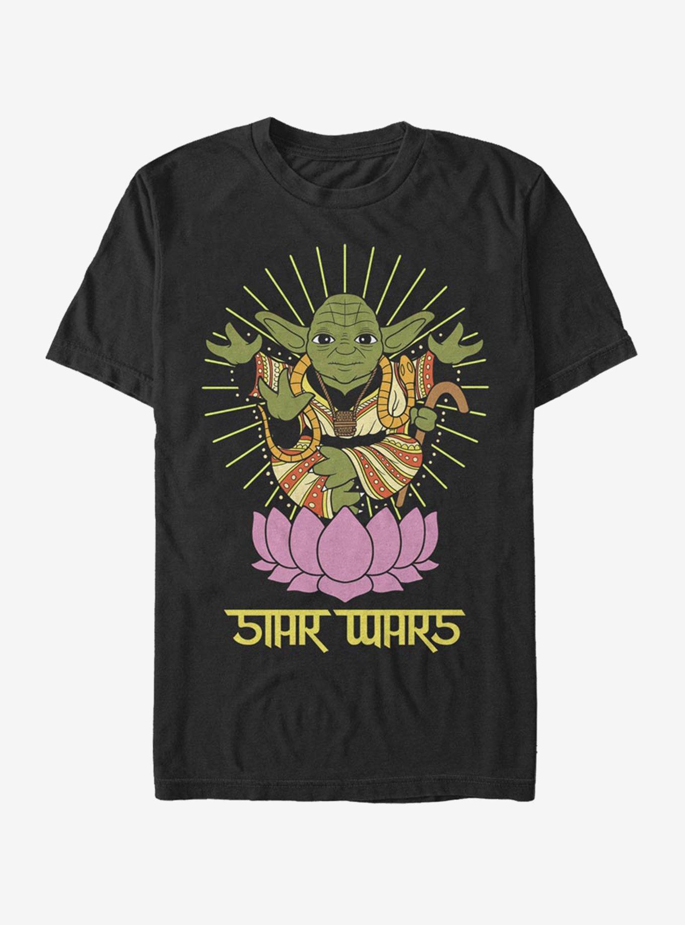 Star Wars Yoda Lotus T-Shirt, , hi-res