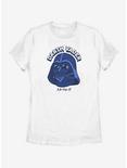 Star Wars Darth Vader Helmet Womens T-Shirt, WHITE, hi-res
