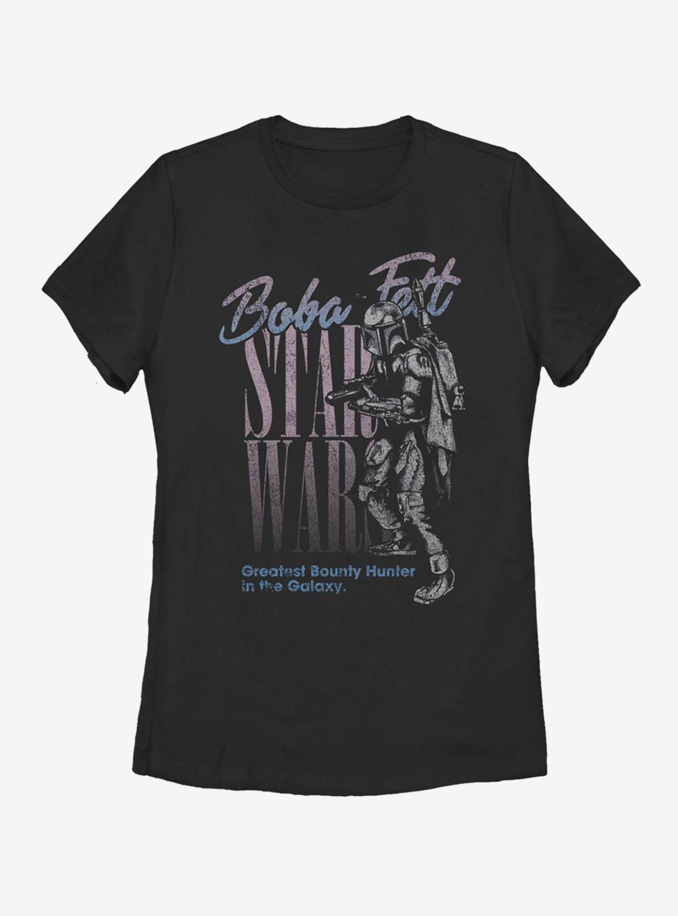 Star Wars Vintage Boba Fett Womens T-Shirt, , hi-res