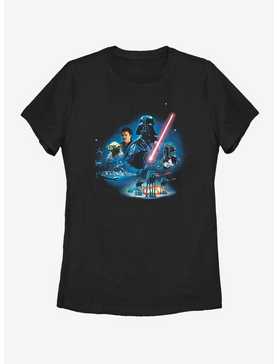 Star Wars Episode V The Empire Strikes Back Characters Womens T-Shirt, , hi-res
