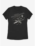 Star Wars Star Chase Womens T-Shirt, BLACK, hi-res