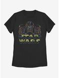 Star Wars Neon Chalk Wars Womens T-Shirt, BLACK, hi-res